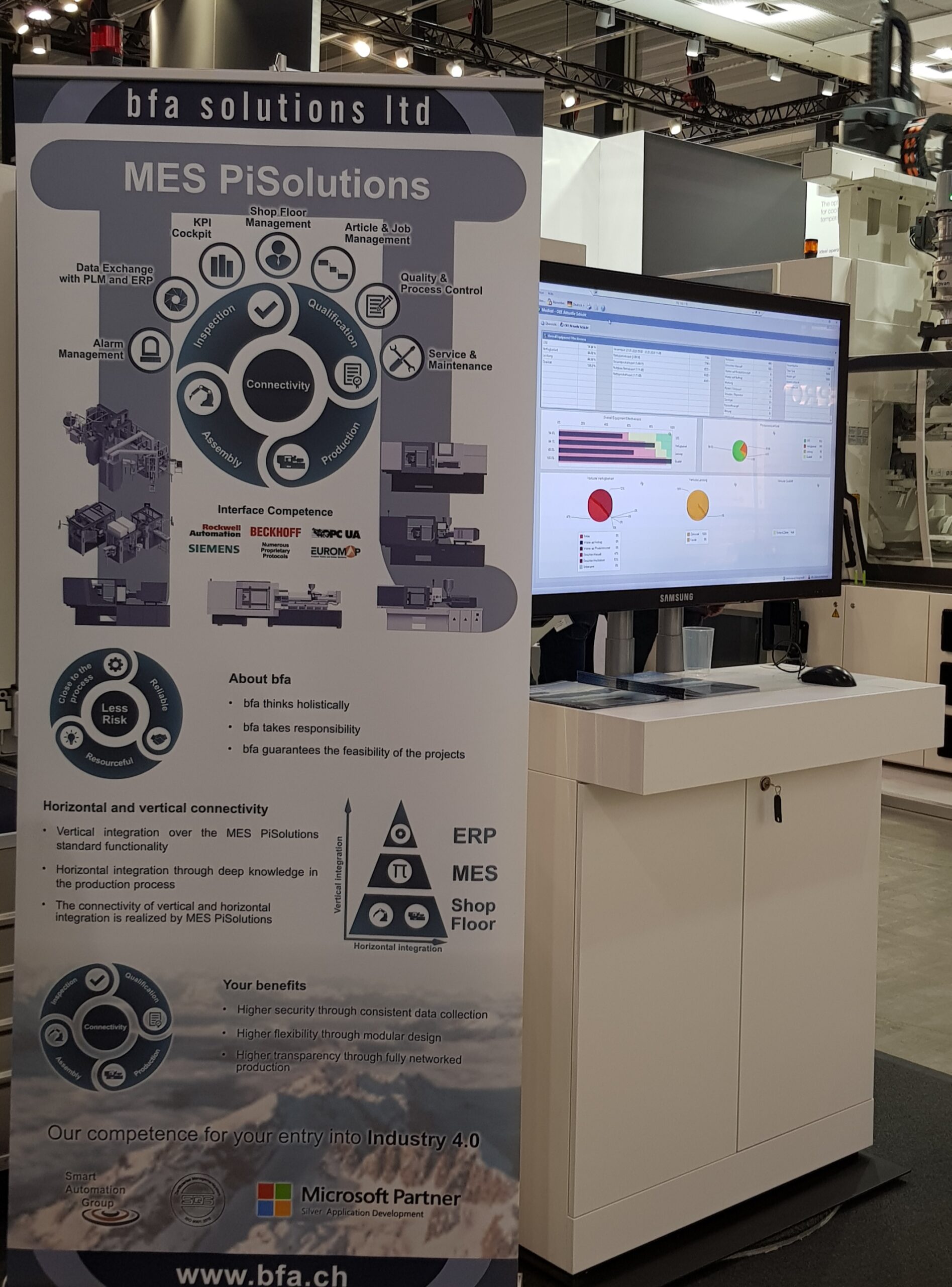 Vielen Dank für den Besuch an der Swiss Plastics
